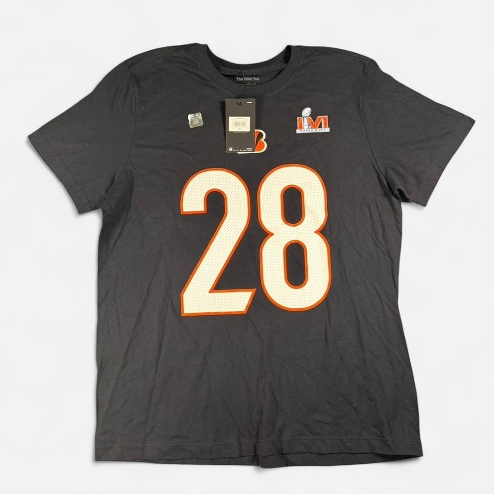 NWT Nike Tee Joe Mixon Cincinnati Bengals Shirt Size Large